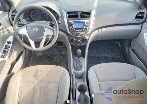 2013 Hyundai Accent Gls from USA, damaged, VIN KMHCT4AEXDU500151